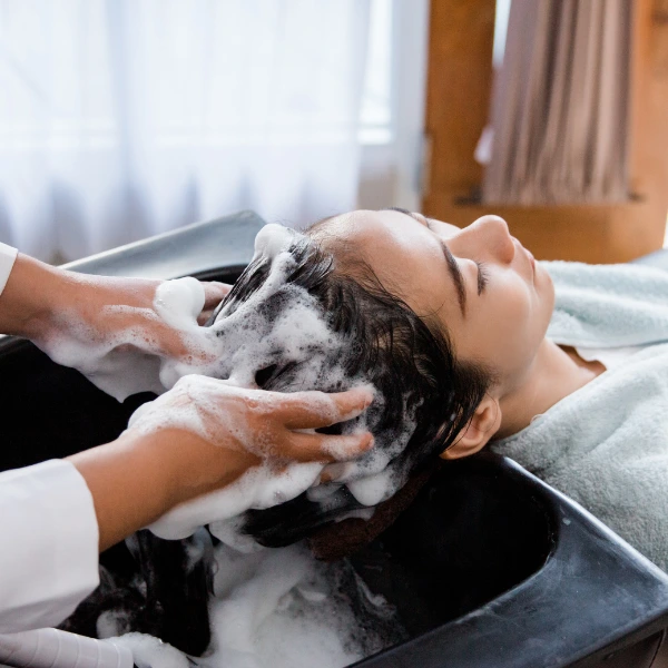 Hair Spa 4 Relax and rejuvenate your scalp with our Medi Hair Spa in Delhi. Dua Beauty Cosmetics offers deep nourishment for stronger, shinier, healthier hair.